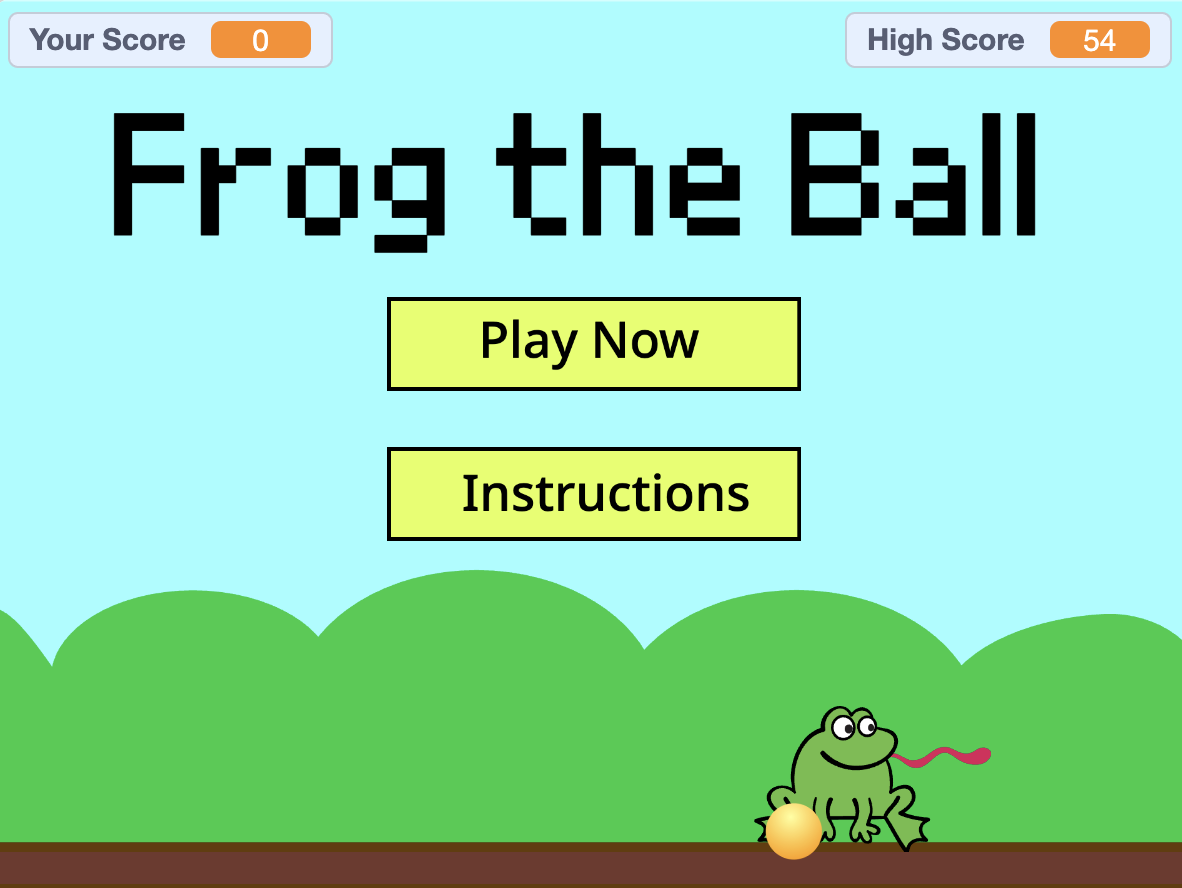 Frog the Ball Game